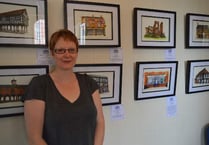Ross-on-Wye artist displays her paintings