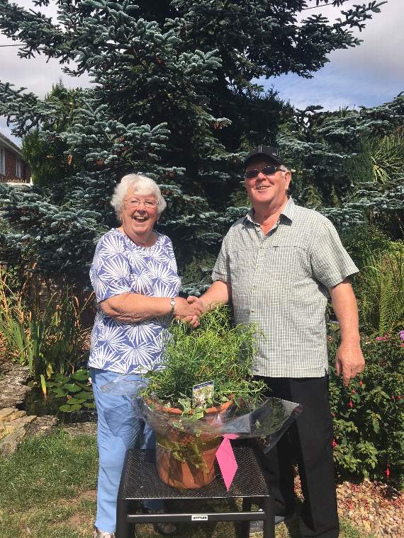 Shirley Davies and Clive Beddows