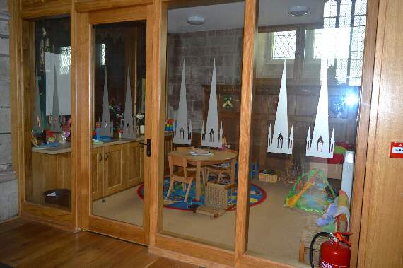 The new children’s area.