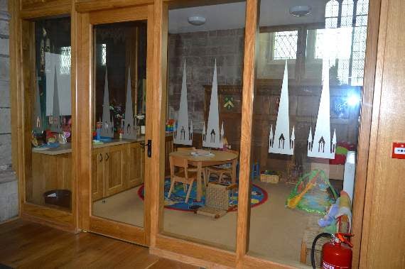 The new children’s area.