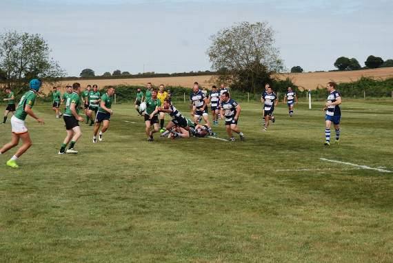 Rugby game at Ollie Fest 2017.