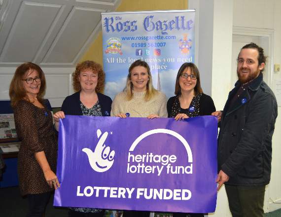 The Ross Gazette was awarded a HLF grant