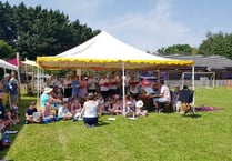 Crowds gather for Lea Village Fete