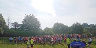 Triumphant inaugral parkrun in Ross-on-Wye