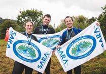 Wye swim raises £12,000 for SARA