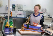 Second mysterious gift for fishmonger