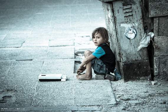 A Syrian child refugee 2014. Flickr: Bengin Ahmad: