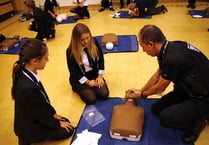 VIDEO: KCC and Dartmouth students trained in CPR on Restart a Heart Day