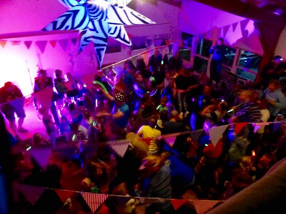 The dancefloor during the World Dad Dancing Championships
