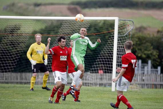 Loddiswell's Kieran Trent rises highest