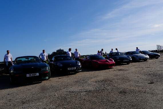 The Bowel Cancer West Grand Tour stops off by St Michael’s Mount