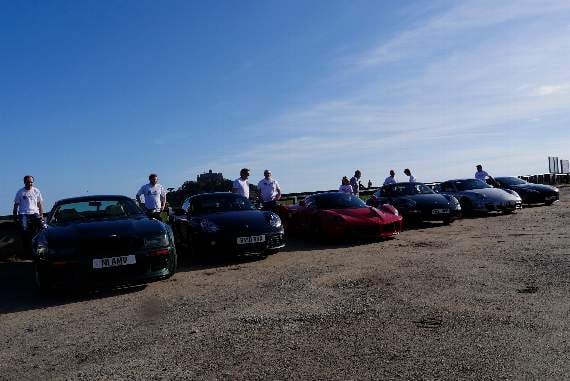 The Bowel Cancer West Grand Tour stops off by St Michael’s Mount