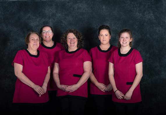 Office staff at the Care Company