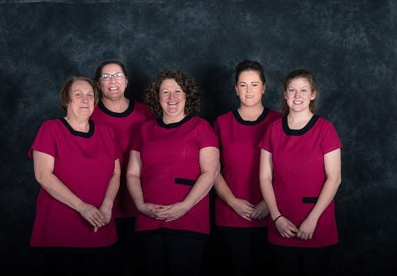 Office staff at the Care Company