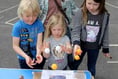 Ermington Preschool's May Fair raises more than £800
