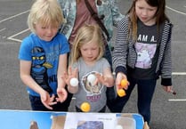 Ermington Preschool's May Fair raises more than £800