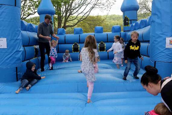 Bouncy castle fun for all