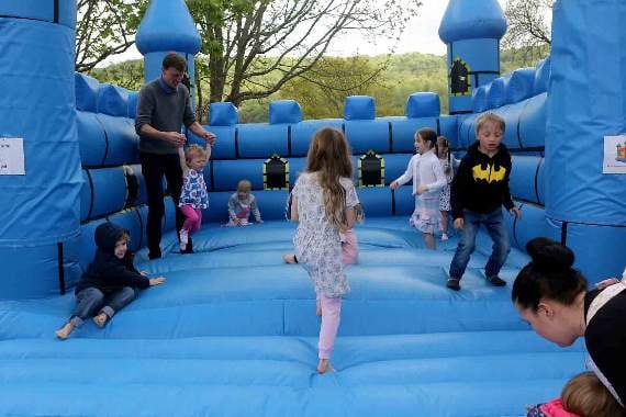 Bouncy castle fun for all