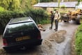 District councillor rescued by young farmers and a tractor