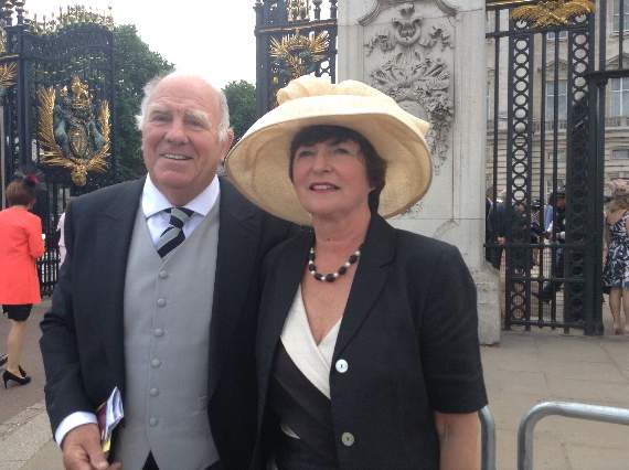 Chairman Graham Phillips and his wife Amanda