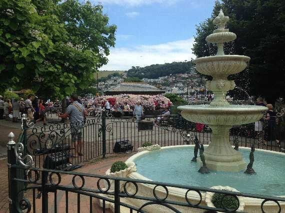 Royal Avenue Gardens is misused, neglected and uncared for, while Dartmouth awaits the contract for its transfer from South Hams District Council