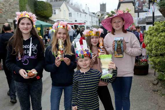 The Easter bonnet competition