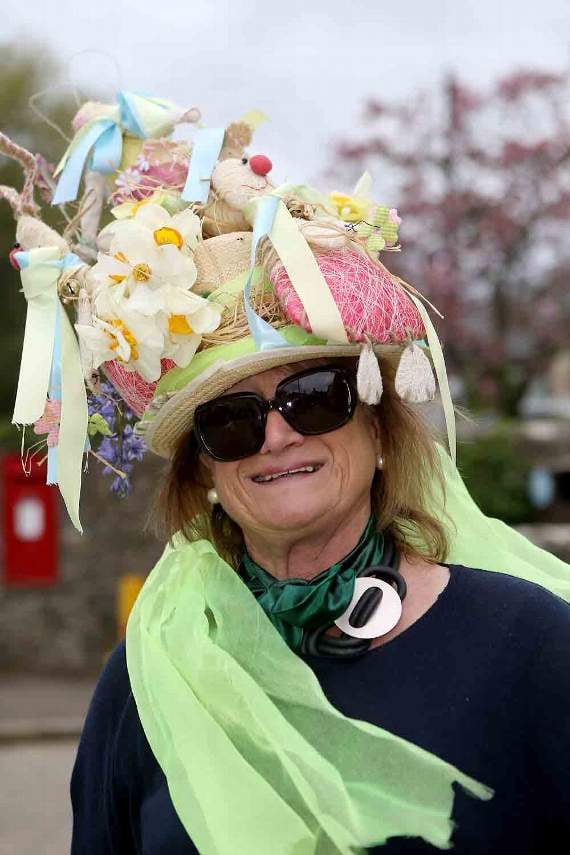 The Easter bonnet competition