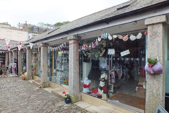 Closed shops on a Wednesday