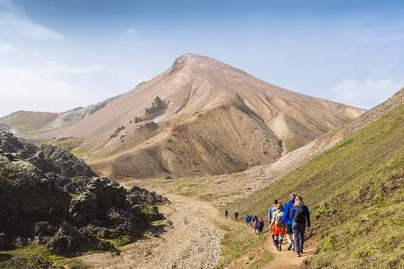 On expedition in Iceland's spectacular landscape