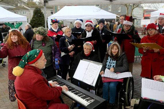 Carols at the Farmer's Market