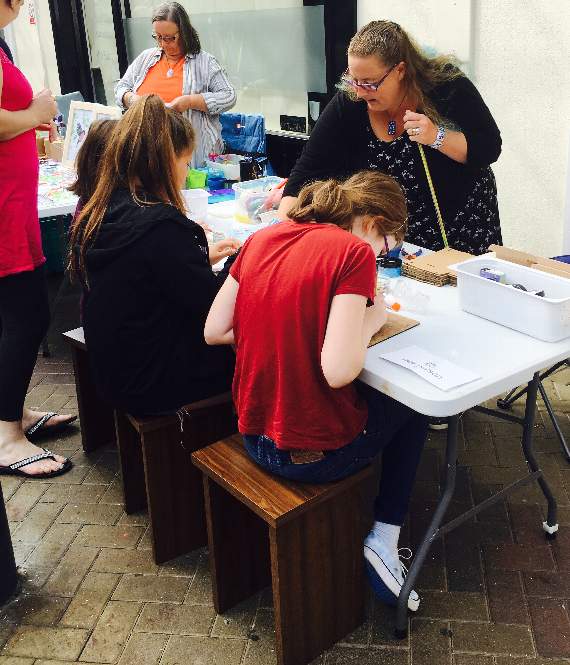 Children’s workshops at Ivybridge Summer Fete