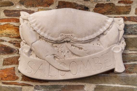 The crab sculpture