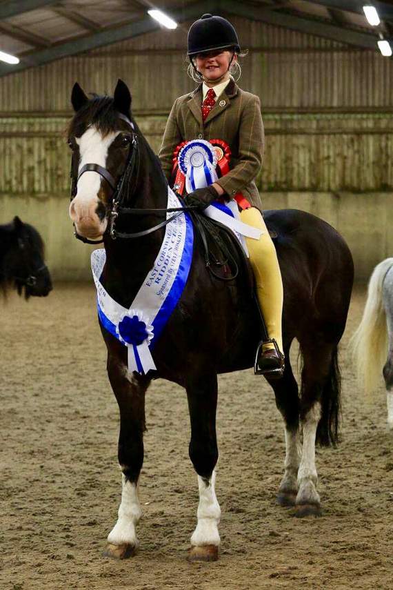 Millie goes from lead rein to Champion in three years kingsbridge