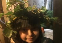 Wassailers wishing for good apple crop