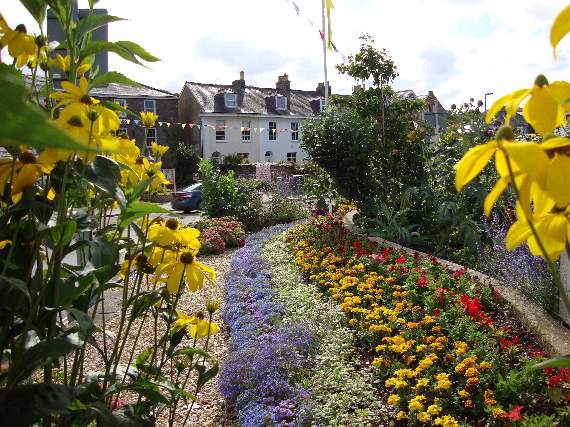 Some of the displays created by Kingsbridge In Bloom