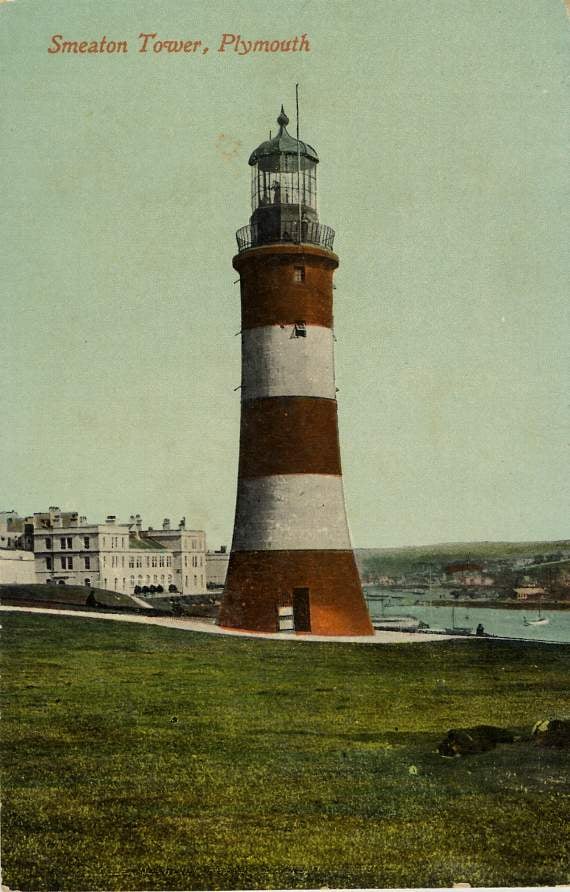 Smeatons Tower, Plymouth, that the Suffragettes tried to blow up