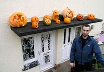 Neil pulls out all the stops again with Halloween display
