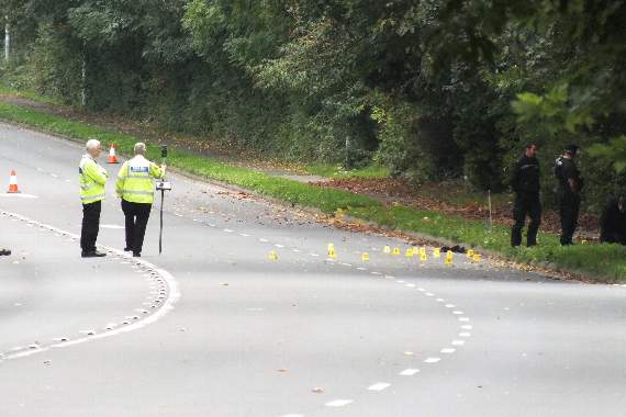 Scene of the hit and run