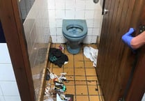 Shocking pictures of drug abuse in public toilets