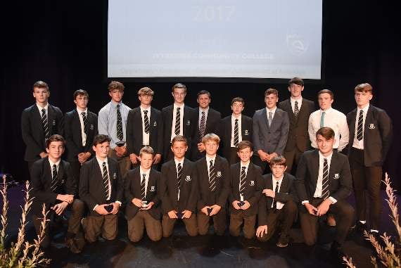 ICC Sports Team of the Year - the Under 15 Rugby team