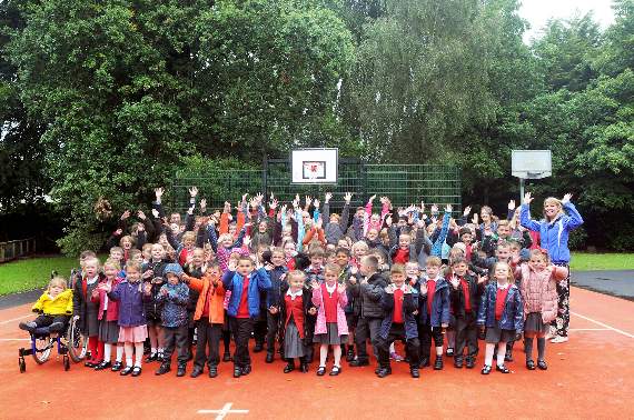 Pupils are delighted with the new facilities