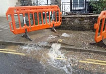 South West Water en route to leak at top of Fore Street