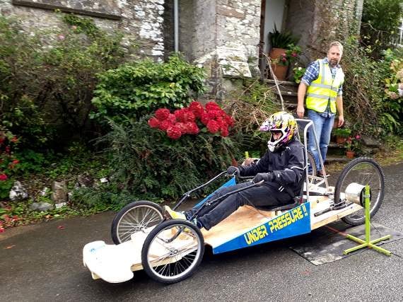 Kingsbridge Community College's Ollie Wilson in Under Pressure - Tim Bascombe