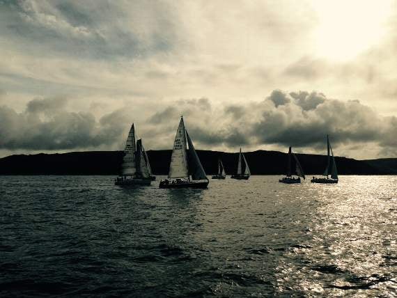 Russell Talbot Photography: racing on the water