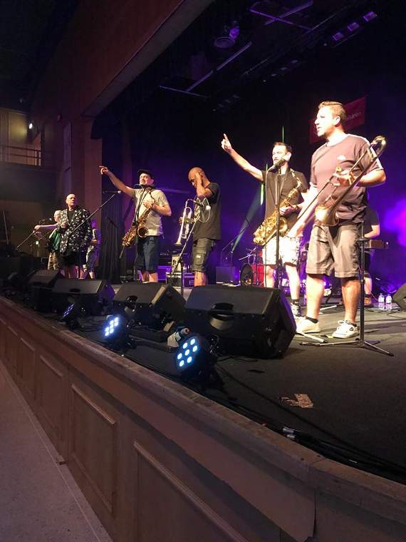 Bad Manners on stage