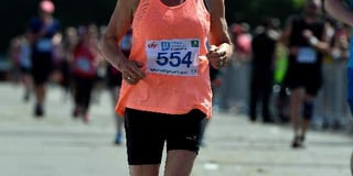 Local teacher who ran in the Plymouth Ocean Half Marathon is still accepting donations