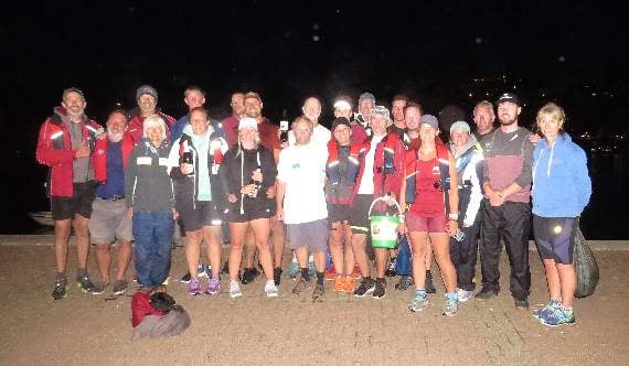 After two days stuck in Guernsey the team has returned