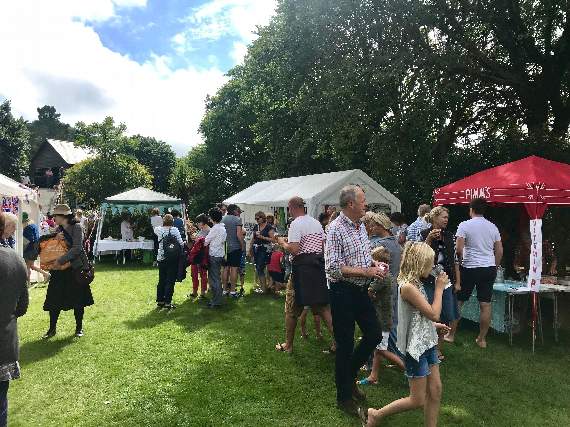Locals and visitors alike raised £8,500 for charities and local amenities