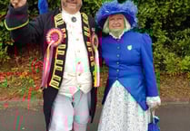 Second place and best dressed for town crier