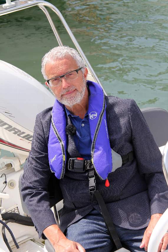 John Fenton: Simon Burton fell into the cold water of the River Dart unexpectedly